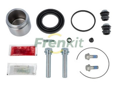 FRENKIT Reparatursatz Bremssattel 757495 57mm Kit+Piston+GuidePins Superkit 16V