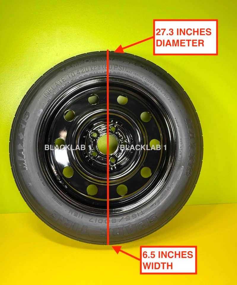 KIT DE REPUESTO 17" CON JACK SE ADAPTA A:2017 2018 2019 2020 2021 2022 KIA SPORTAGE Foto 2 de 4