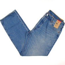 Levi's 501 Men's Jeans Original Straight Leg 36X32 STONEWASH FADE-FREE SHIPPING