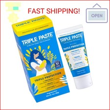Triple Paste Diaper Rash Cream for Baby - 3 oz Tube   Zinc Oxide Ointment Treats