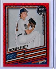 JACKSON BEATTY 2026 stars stripes red power /149 #71