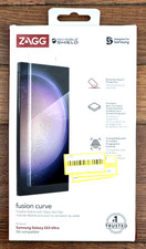 ZAGG InvisibleShield Fusion Curve Hybrid Screen Protector Galaxy S23 Ultra