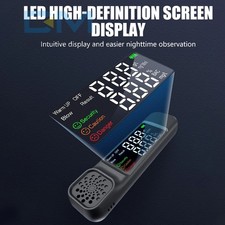 Digital Alcohol Breathalyzer High-Precision Breath Alcohol Analyzer Tester USB C