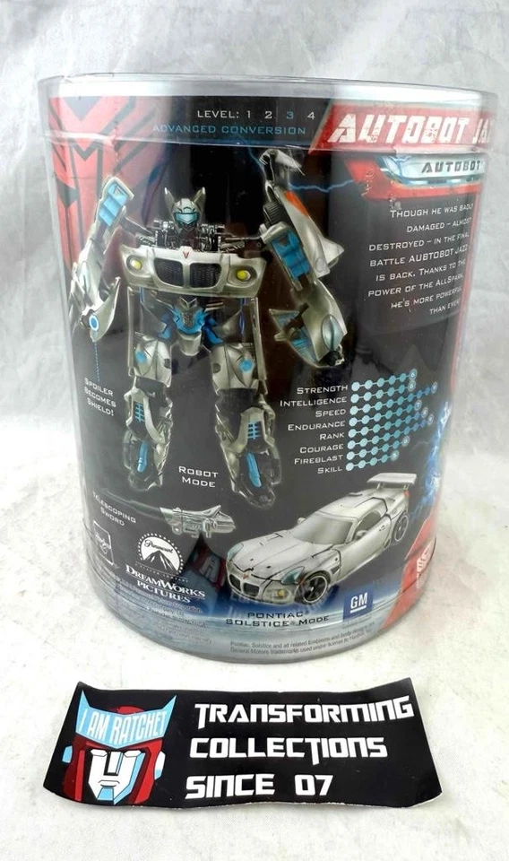 Transformers 2007 Movie Deluxe Class Jazz MISB Target Exclusive - Image 2 of 2
