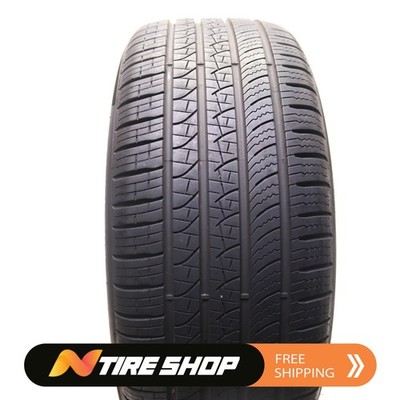Set of 2 Used 255/45R19 Pirelli P Zero All Season AO - 104V - 9/32 No Repairs