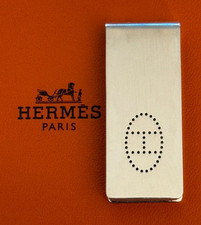 Hermes Paris Money Clip Evelyne Sterling Silver 925