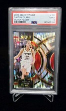 2024 PANINI SELECT WNBA SILVER FLASH #151 CAITLIN CLARK RC PSA 9 MINT
