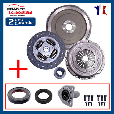 Kit Embrayage Complet Pour Peugeot 307 2.0 HDI 110ch - Volant Moteur Monomasse Rigide, Butée, Disque
