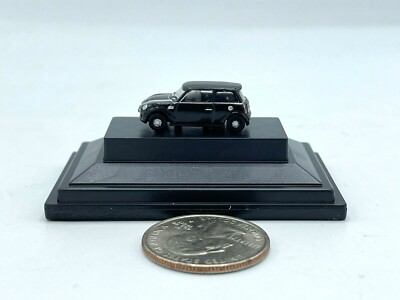 MINI Cooper S Diecast car Midnight Black 1:148 N Scale Oxford R56