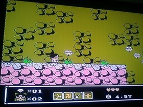 Harry Story ( Wacky Races bootleg ) - RARE Famicom Famiclone Nes Cartridge