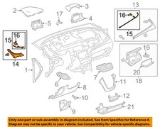 GM OEM 13-16 Encore Instrument Panel Components-Finish Panel 95130940