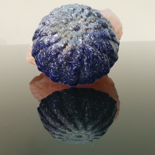 Large Orgone Energy 23k Gold Towerbusters Grounding EMF Shungite Quartz 85x25mm - Picture 4 of 9