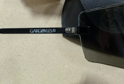 Gargoyles Sunglasses Vintage Terminator Model w/Soft Case Blk/Blk