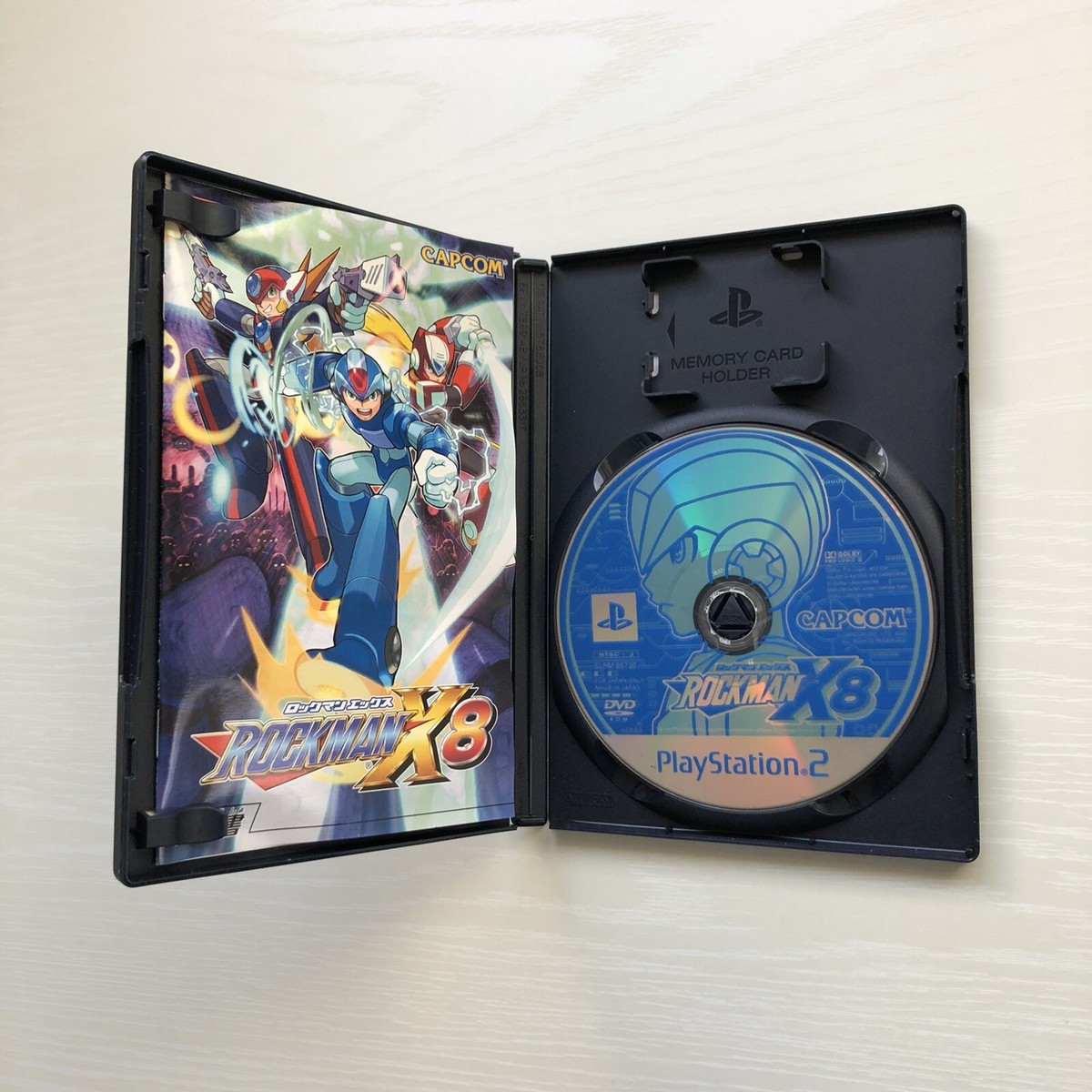 PS2 Rockman X7 X8 X Command mission Megaman set of 3 games import