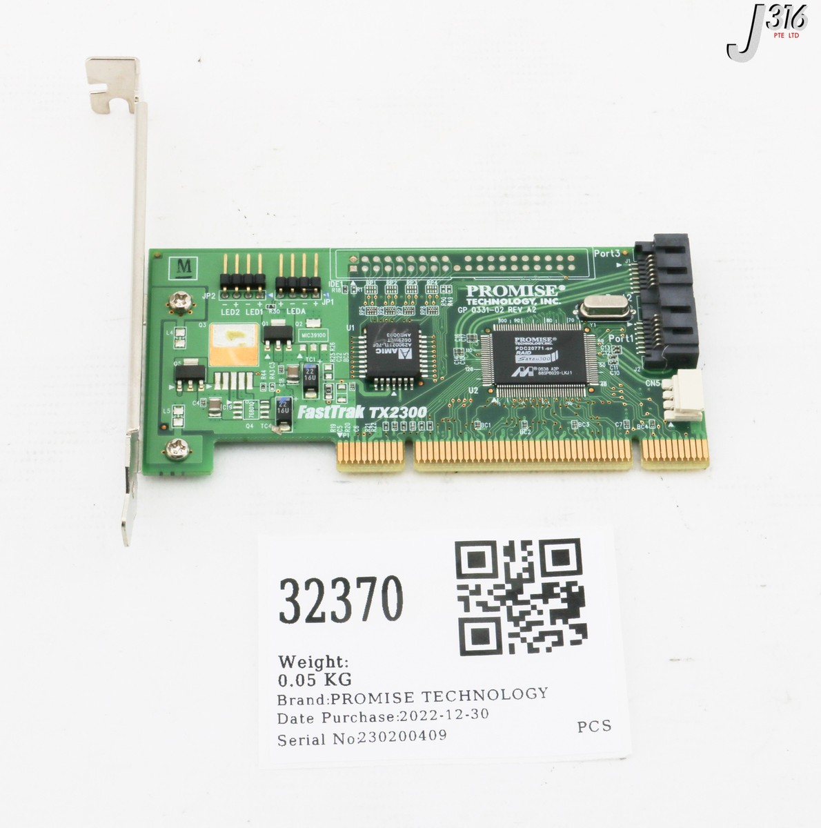 32370 PROMISE TECHNOLOGY PCB ASSY, GP 0331-02 FASTTRAK TX2300 | eBay