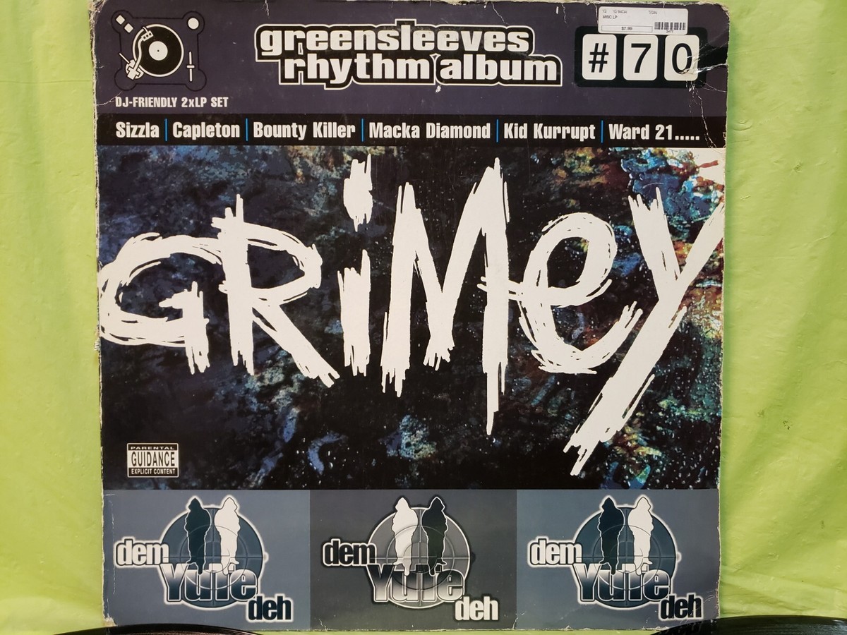 Grimey 2x REGGAE RECORD LP Capleton/T.O.K./anto Metro & Devonte