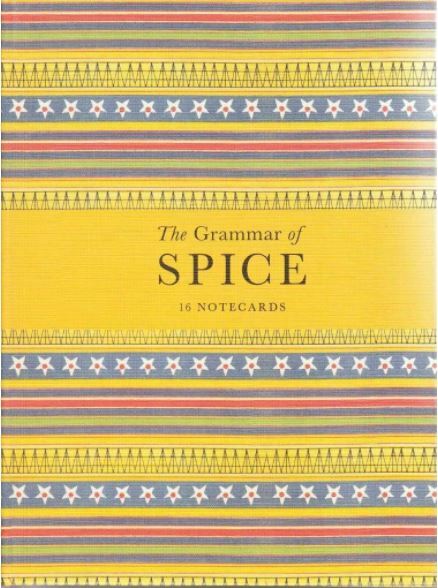 The Grammar of Spice: Notecards, Caz Hildebrand, NewBooks