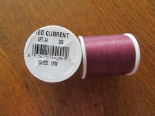 27 Spools Red Current Polyester Quilting Thread  By Excell  200 Yds Each