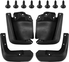 For HONDA CIVIC 2012 - 2015 Coupe Sedan 4PCS Front Rear Splash Guards Mud Flaps