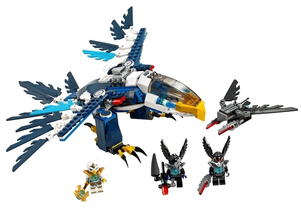 Lego Chima 70003 ERIS' EAGLE INTERCEPTOR Eris Razar Rizzo Minifig NISB Xmas Gift - Image 2 of 4