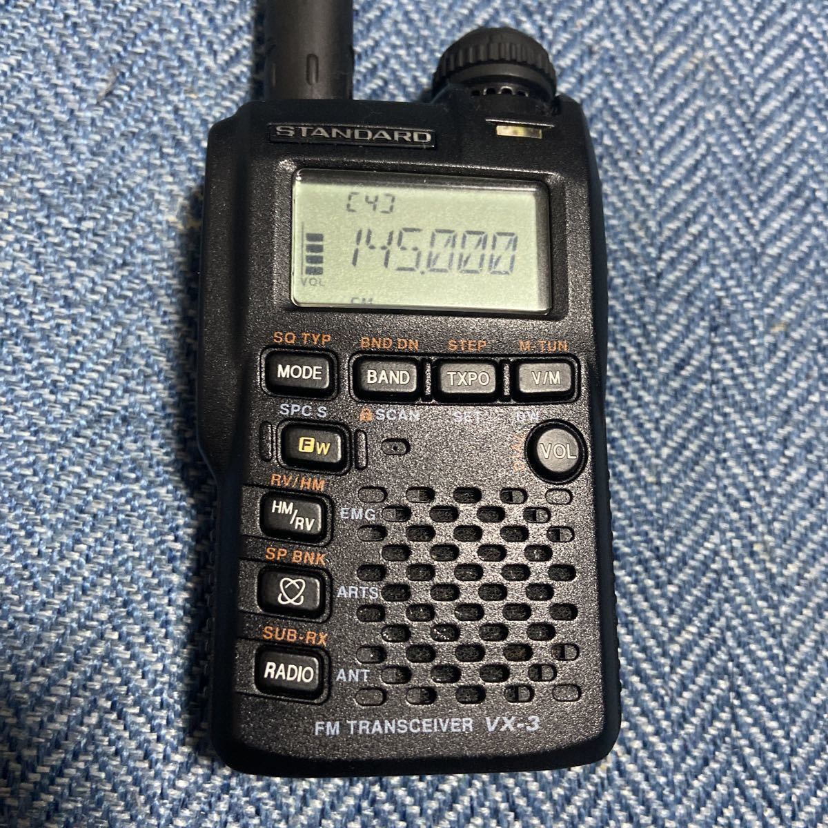 YAESU VX-3 144 430MHz - アマチュア無線