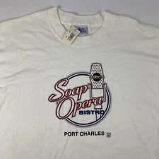 VTG Disneyland Soap Opera Bistro T-Shirt XL X-Large DCA California Adventure NWT