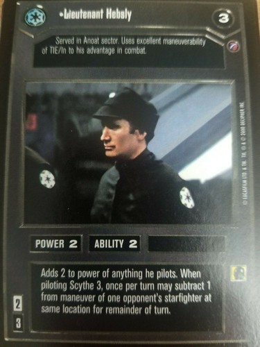 Star Wars CCG Death Star II BASIC SINGLES Select Choose Your Card SWCCG - Picture 71 of 121