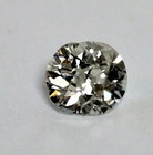 GIA certified .40ct VS2 G loose round diamond mine european cut vintage estate — photo 1