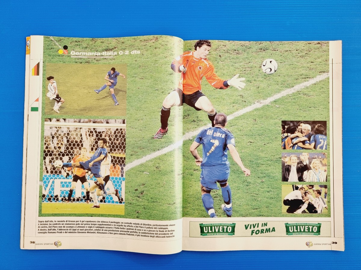 Guerin Sportivo N°25 2006 – Spécial Mondial – Gattuso – Italie