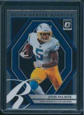 2021 Donruss Optic Elite Series Rookies Josh Palmer Los Angeles Chargers AA-2299