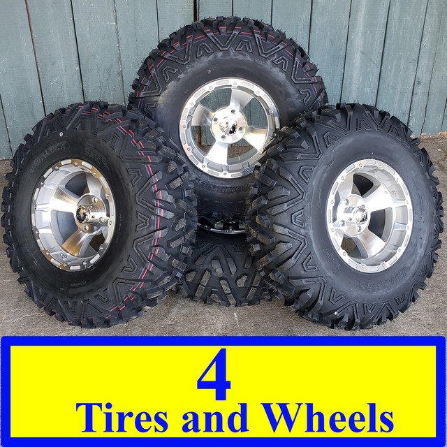 Yamaha YXZ1000 / Viking 700 Tire Rim Wheel Package 30x10R14 14x8 4/110