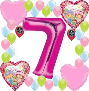 Strawberry Shortcake Party Supplies Birthday Balloon Decoration