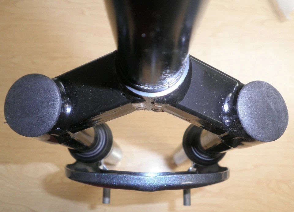 GROUND ASSAULT 24" METALLIC GRAY BICYCLE SUSPENSION FORK BIKE PARTS 728 - Image 3 of 4