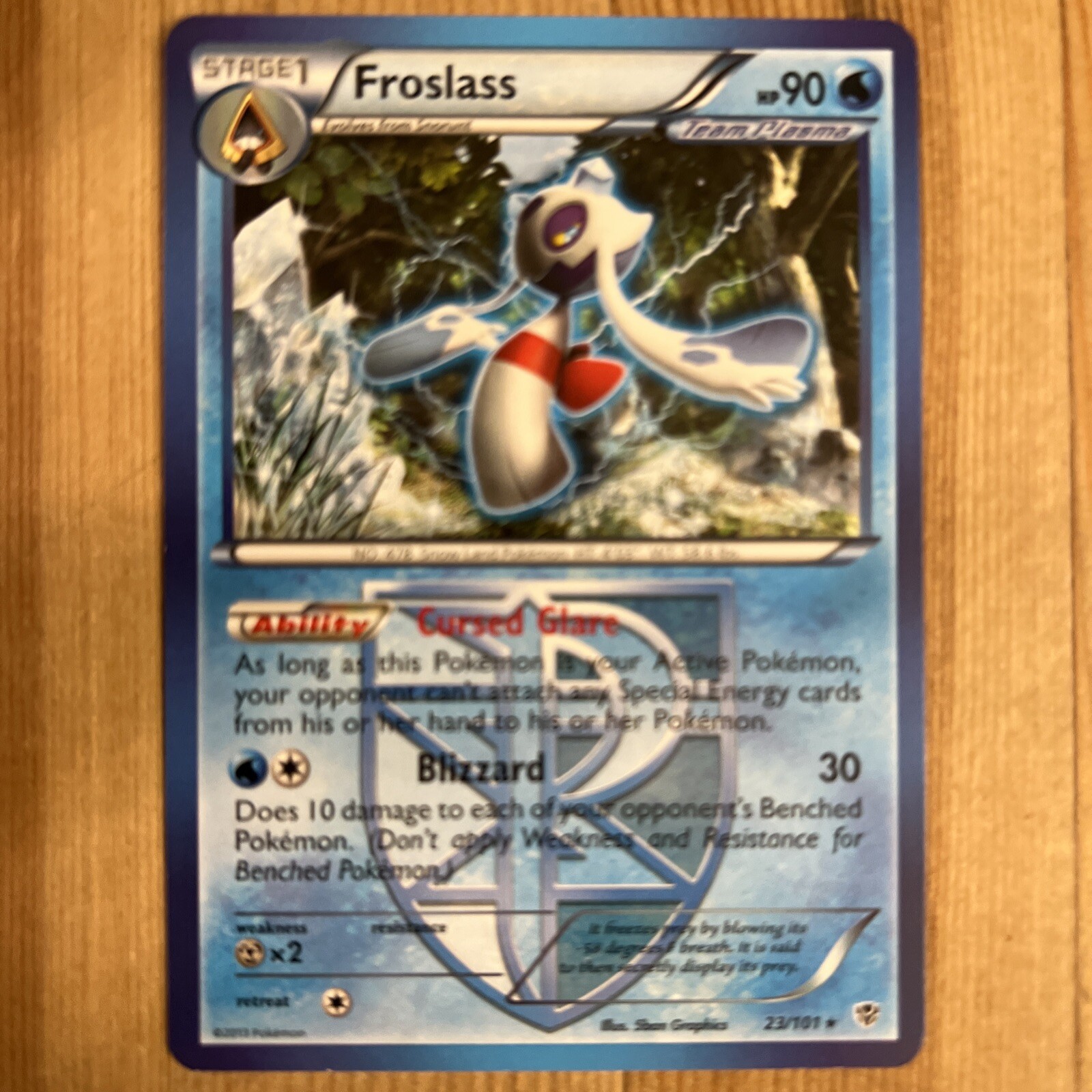 Pokemon TCG -- Plasma Blast -- Froslass -- 23/101 -- Near Mint-