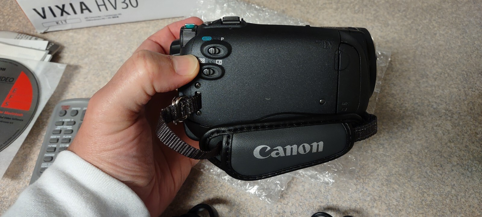 Canon Vixia HV30 Mini DV HD Camcorder, Complete Set....Nice! eBay