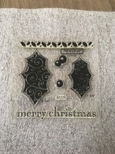 Close To My Heart: A Holiday A Size Stamp Set