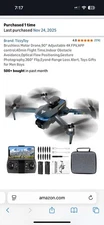 Brushless Motor Drone,90° Adjustable 4K FPV,APP control,40min Flight time MT002