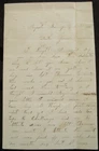 CIVIL WAR 18TH OHIO SOLDIER LETTER AUGUSTA  GEORGIA