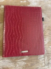 Day Runner Weekly Planner Soft Leather Cover Scrap Note Book Card Holder