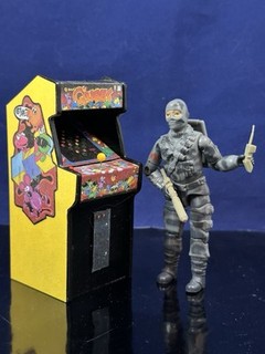 Custom Mini Arcade Machine Model (1:18 Scale): Q*Bert Qubes