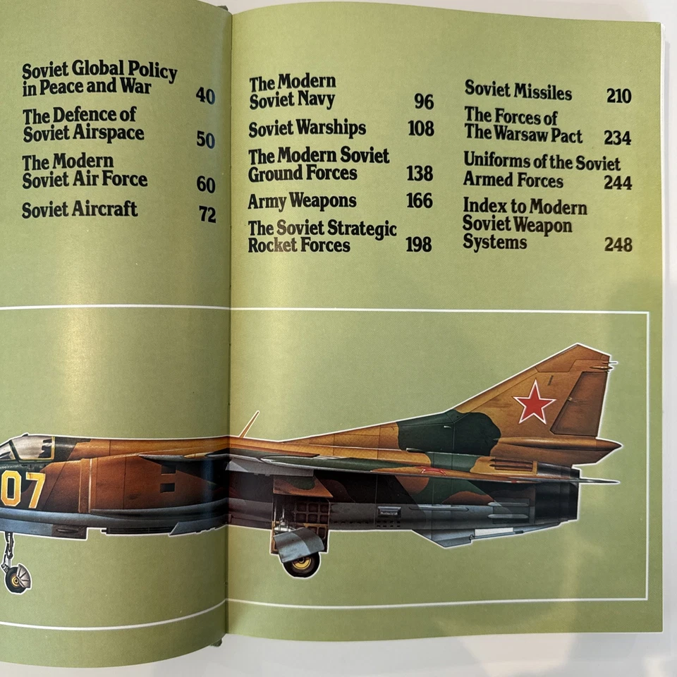 Russian Military Power Hardcover 1980 Rare Illustrated Encyclopedia Foto 3 de 4