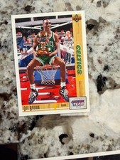 1991-92 UPPER DECK NBA ALL-ROOKIE TEAM CARD BOSTON CELTICS DEE BROWN #37. rookie card picture