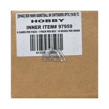 2019-20 Panini Contenders Optic Basketball Hobby 10-Box Case