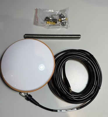 Original Geodnet Hyfix High Gain Gnss Antenne mit Kabel L1 L2 L5 RTK GLO BDS