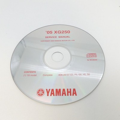 Original Yamaha XG 250 Tricker Werkstatthandbuch Reparaturanleitung C5800