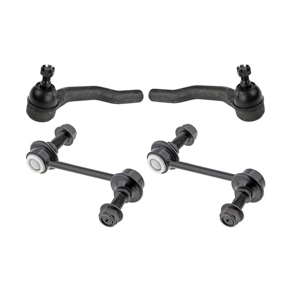 Barra estabilizadora de extremo de barra estabilizadora delantera Mevotech 4 piezas para Ford Edge 2007-2014 Foto 2 de 4