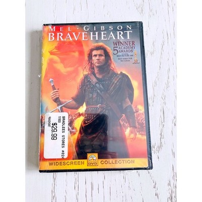 Braveheart DVD (2000) Widescreen Collection  Brand New Factory Sealed Mel Gibson