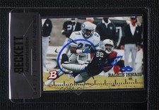 BAS 1994 Bowman Rocket Ismail Raghib Ismail #201 Seal of Authenticity Auto 3c7
