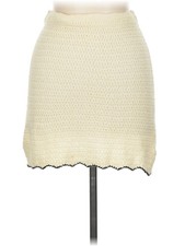 Urban Outfitters Women Ivory Casual Skirt M