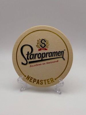 Staropramen Beer Coaster Ale Lager Pilsner Stout Porter Pivovar FREE SHIPPING